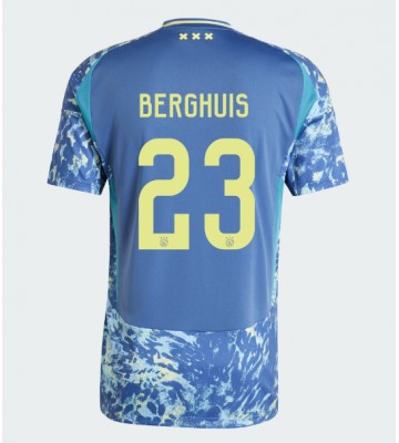 Ajax Steven Berghuis #23 Segunda Equipación 2024-25 Manga Corta